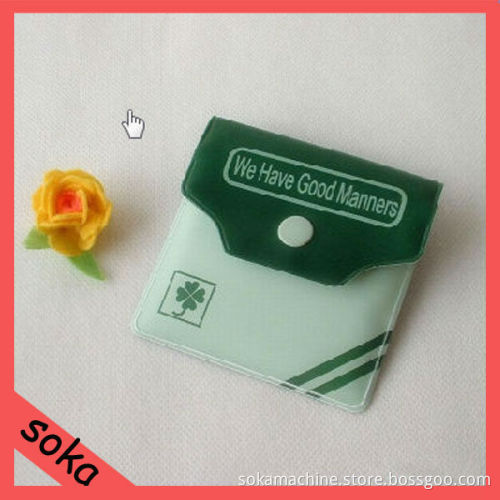 Portable pocket ashtray PVC/EVA material